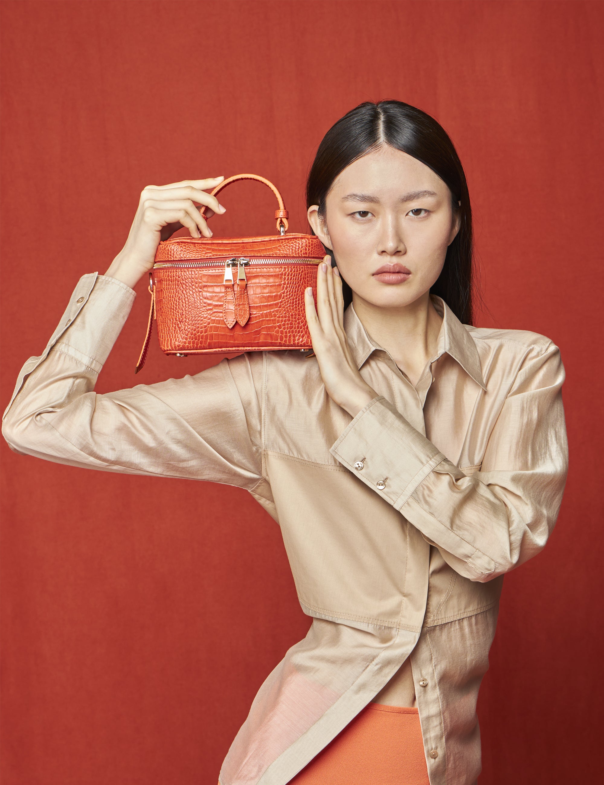 Amalfi Line Bucket Bag